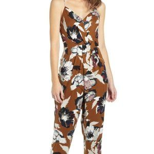 Nordstrom Leith | Sleeveless Twist Front Jumpsuit
